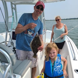 Flounder Fishing in Stone Harbor, New Jersey