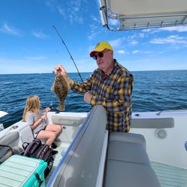 Flounder Fishing in Stone Harbor, New Jersey