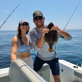 Flounder Fishing in Stone Harbor, New Jersey