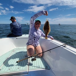 Flounder Fishing in Stone Harbor, New Jersey