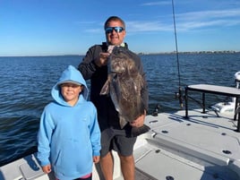 Black Drum Fishing in Slidell, Louisiana