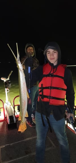 Alligator Gar Fishing in Waco, Texas