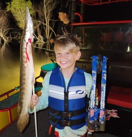 Alligator Gar Fishing in Waco, Texas