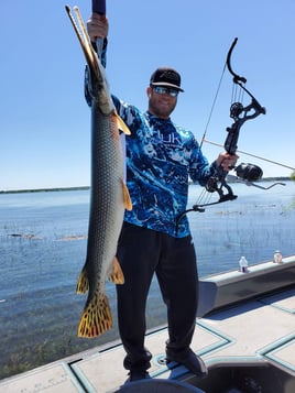 Alligator Gar Fishing in Waco, Texas