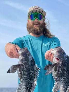 Black Drum Fishing in Charleston, South Carolina