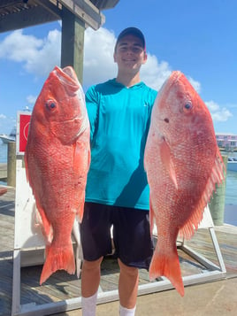 Red Snapper Fishing in Port Aransas, Texas