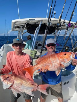 Red Snapper Fishing in Port Aransas, Texas