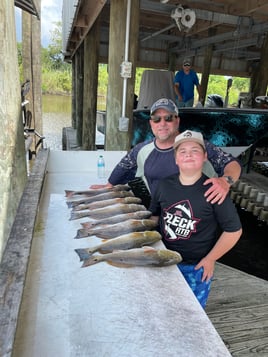 Redfish Fishing in Saint Bernard, Louisiana