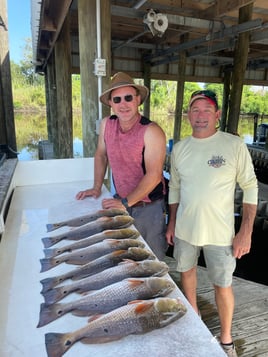 Redfish Fishing in Saint Bernard, Louisiana