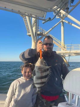 Sheepshead Fishing in Gulf Shores, Alabama