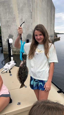 Flounder Fishing in Flagler Beach, Florida