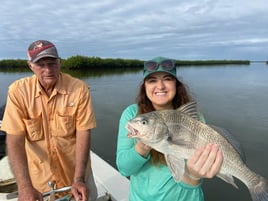 Black Drum Fishing in Oak Hill, Florida