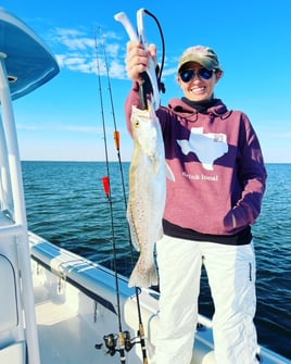 Speckled Trout Fishing in San Leon, Texas