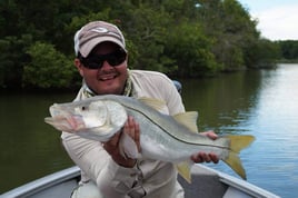 Snook Fishing in Villahermosa, Mexico