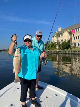 Redfish Fishing in Clear Lake Shores, Texas