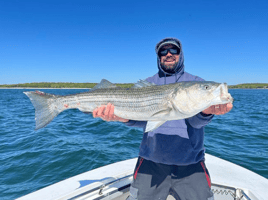 Striped Bass Fishing in Plymouth, Massachusetts