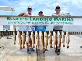 Targeting Big Reds, Trout, Flounder and Black Drum!