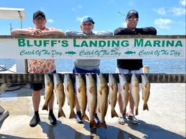 Targeting Big Reds, Trout, Flounder and Black Drum!