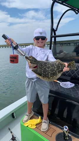 Flounder Fishing in Freeport, Texas