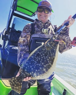 Flounder Fishing in Freeport, Texas