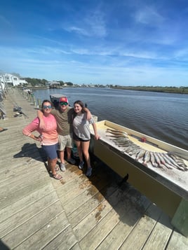 Black Drum, Redfish, Speckled Trout Fishing in Freeport, Texas