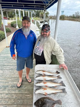 Flounder, Redfish Fishing in Biloxi, Mississippi