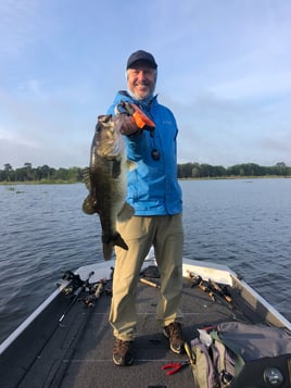 Largemouth Bass Fishing in Cedar Key, Florida