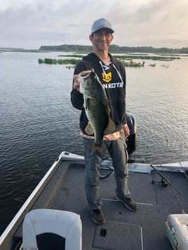 Largemouth Bass Fishing in Cedar Key, Florida