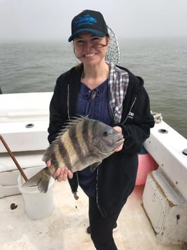 Sheepshead Fishing in Freeport, Texas