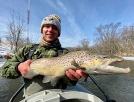 Rainbow Trout Fishing in Glendale, Wisconsin