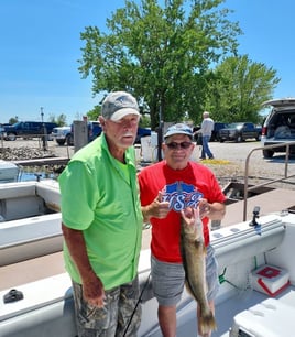 Lake Erie Smallies, Walleye, Perch