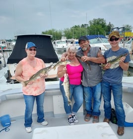 Lake Erie Smallies, Walleye, Perch