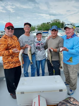 Lake Erie Smallies, Walleye, Perch