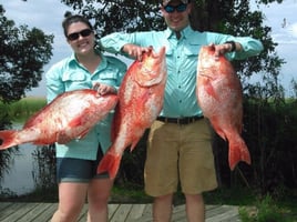 Red Snapper Fishing in Apalachicola, Florida