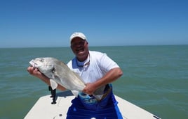 Black Drum Fishing in Port Isabel, Texas