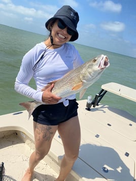 Redfish Fishing in Port Isabel, Texas