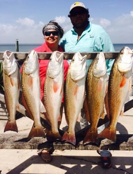 Redfish Fishing in Port Isabel, Texas