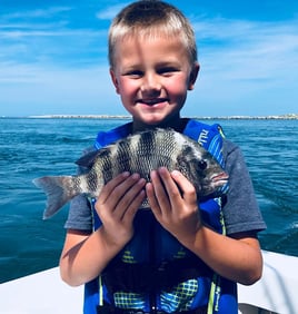 Sheepshead Fishing in Manteo, North Carolina