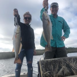 Redfish Fishing in Wanchese, North Carolina