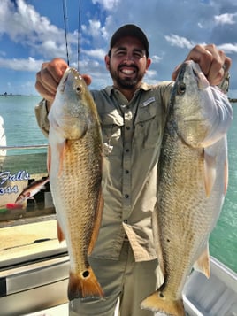 Redfish Fishing in Port Mansfield, Texas