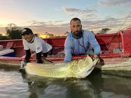 Tarpon Fishing in Sandy Bay Sirpi, Nicaragua