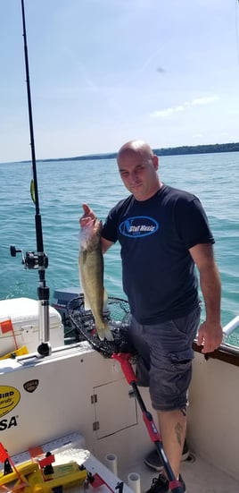 Lake Erie Walleye Trolling