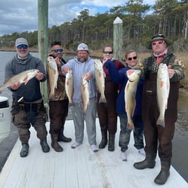 Redfish Fishing in Beaufort, North Carolina