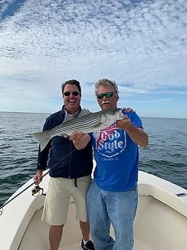 Striped Bass Fishing in Nantucket, Massachusetts