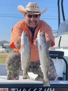 Speckled Trout Fishing in Port O'Connor, Texas