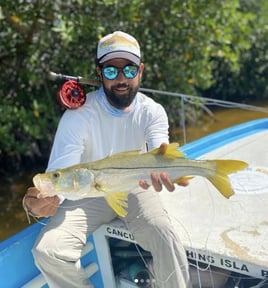 Snook Fishing in Cancún, Mexico