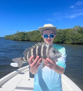 Sheepshead Fishing in Punta Gorda, Florida