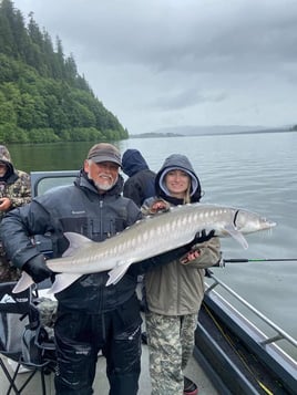 Olympic Peninsula Sturgeon Fishing