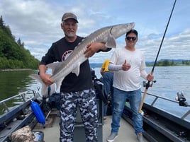 Olympic Peninsula Sturgeon Fishing