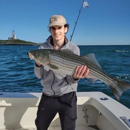 Striped Bass Fishing in Montauk, New York